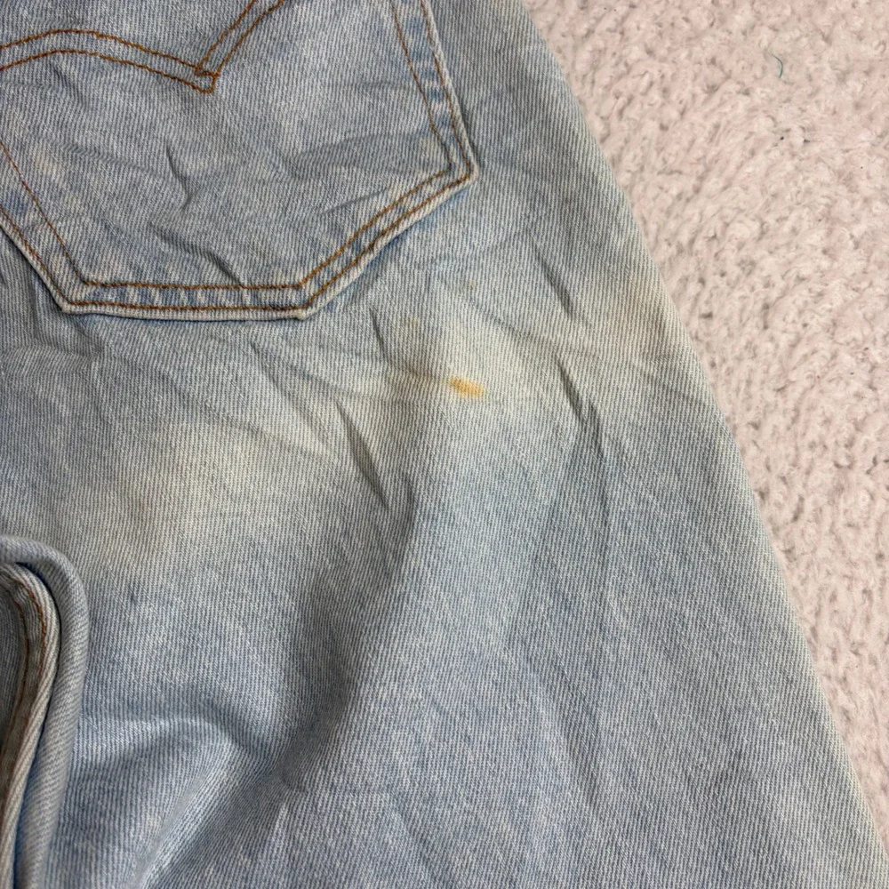 Vintage Levis 501xx Denim Jeans Made in USA Mens 33x30 (31x30) Button Fly